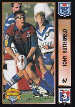 1994 Dynamic Rugby League Series 2 #67 Tony Butterfield Front